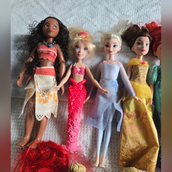 Colorful Mermaid and Doll Set - Picture 3 of 8